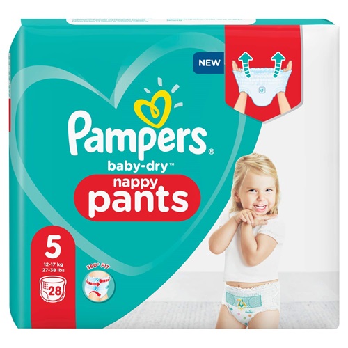 ..Pampers nappies Size 5 pants